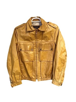 ジャケット・アウター 80s vintage racing leather bomber jacket Vintage 80s Brown Leather Jacket Men's Size 40 Biker Racer Bomber