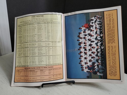 DETROIT TIGERS 1980 BASEBALL TEAM YEARBOOK TRAMMELL WHITAKER MORRIS GIBSON - Picture 2 of 8