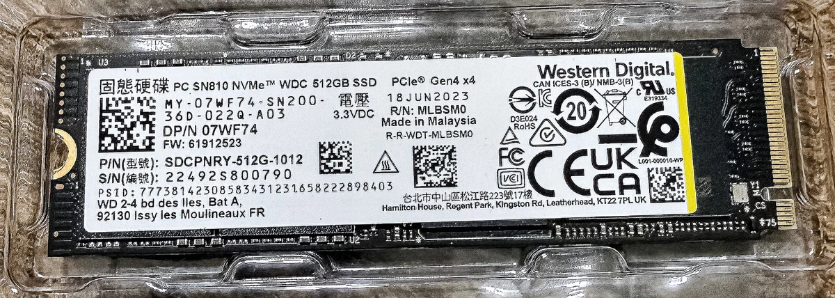 Western Digital 512 GB Solid State Drives for sale - eBay