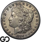 1896-S Morgan Silver Dollar Coin, Better San Francisco Issue, Choice XF