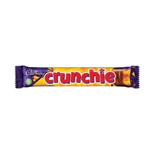 Cadbury Crunchie Bars Pack of 48 Honeycomb Chocolate 1.41 Ounce Bars