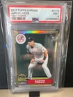 2017 Topps Chrome '87 Topps Aaron Judge #87T-8 RC PSA 9 New York Yankees