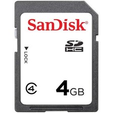 Brand New SanDisk 4GB SDHC Card SDSDAA-004G