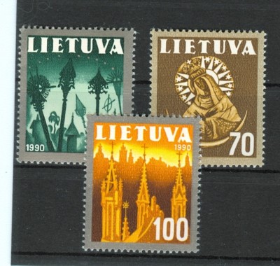NATIONALSYMBOLE - NATIONAL EMBLEMS LITAUEN 1991