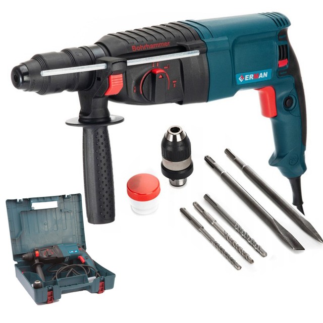 Bohrhammer Schlagbohrmaschine Bohrmaschine Schlagbohrer 2500w Et2601 Euro Tech Gunstig Kaufen Ebay