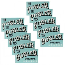 10 x Bugler Cigarette Rolling Paper 70mm "Single Wide" - Free Shipping