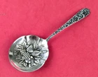 Sterling Silver REPOUSSE S. Kirk & Son  Bon Bon Berry Fruit Spoon 5.25" 28 grams