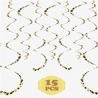 Wild Safari Celebration Kit: 15 Pcs Cheetah Party Swirls - Animal Print Decorati