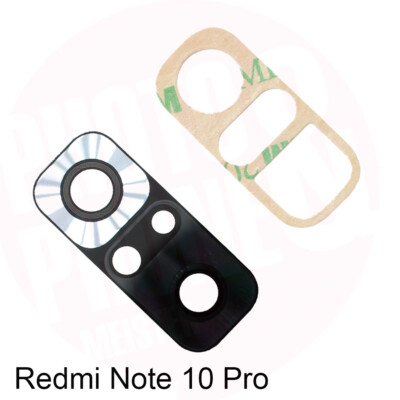 Xiaomi RedMi Note 10 Pro Kamera Linse Glas Camera Glass Lens + Kleber