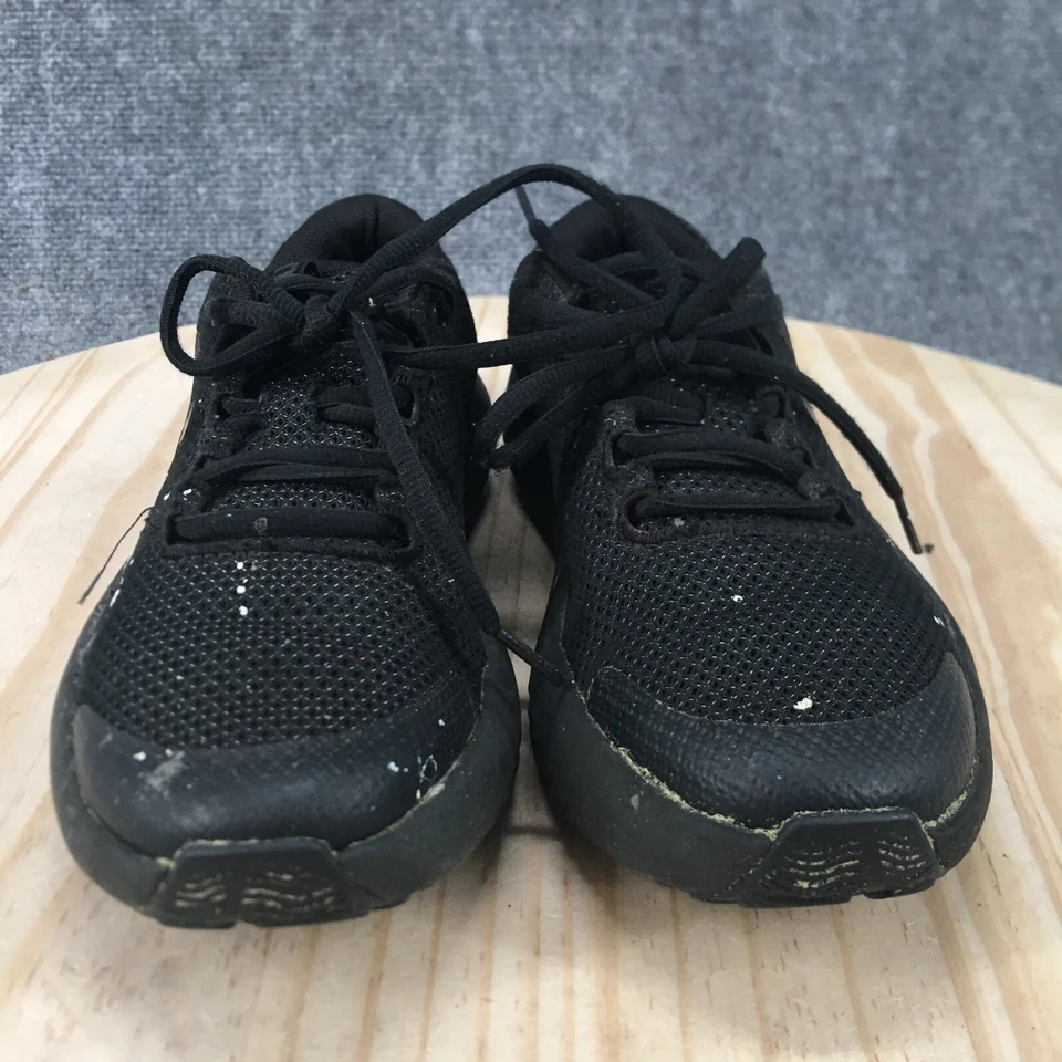 Under Armour Shoes Youth 5.5 UA Surge 4 Running Sneakers Black Low 3027103-002 - Image 3 of 4