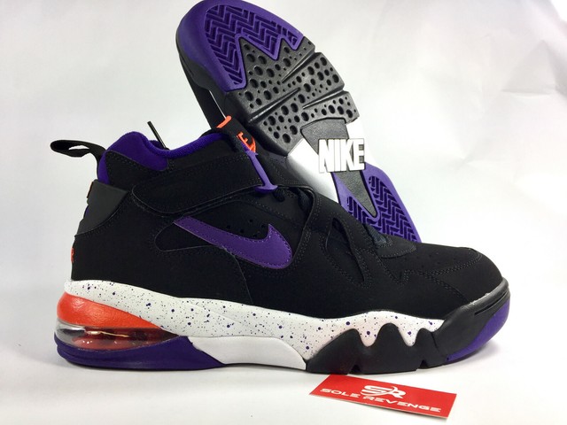 Nike Air Force Max CB-93 Charles Barkley - Mens Basketball Shoes - Black/White/Purple Online 