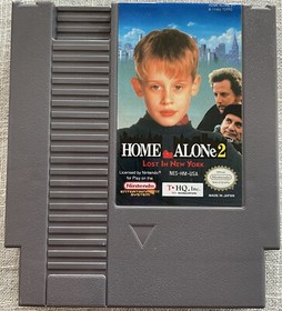 Home Alone 2 NES; Box and Instructions included; Tested