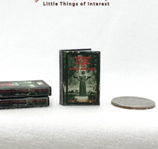 MIDNIGHT IN THE GARDEN OF GOOD AND EVIL Readable Miniature 1:12 Scale Book