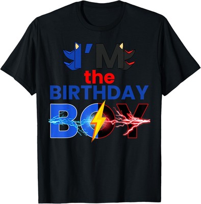I'm The Birthday Boy Hedgehog Family Party Decorations Kids T-Shirt