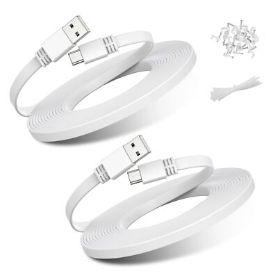Basesailor Micro USB Kabel 6M 2-Stück Lang 20 FT Flach Ladekabel Power micro USB