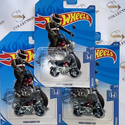 ミニカー HotWheels HONDA MONKEY Z50 Amazon.com: Hot Wheels Honda Monkey Z50, HW Moto 5/5 [yellow