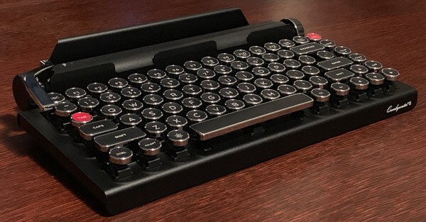 Qwerkywriter S Typewriter Inspired Retro Mechanical Wired