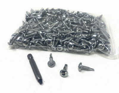 1000 Pack Zinc 3/4'' Inch Torx Self Tapping Sheet Metal Cargo Trailer Screws