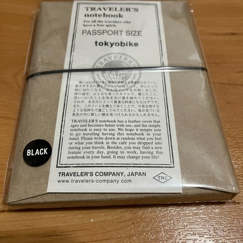 REISENER Notizbuch × Tokyobike Pass Notizbuch schwarz SELTEN Reisende Fabrik - Bild 5 von 11