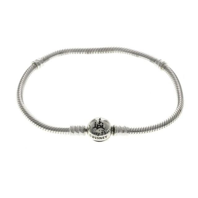 Pandora 925 Sterling Silver Disney Parks Beads Bracelet 7" Long »U517