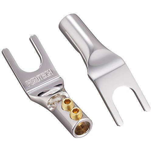 FURUTECH ADL FP201R Y-lag Terminal Rhodium Plated 1 set of 4 w