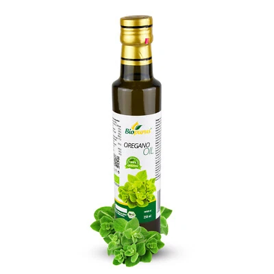 Biopurus Certified Organic Oregano Infused Oil 250ml