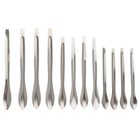 12 Pcs Spoon Sampling Measuring Spatula Chemistry Lab Experimental Scoop