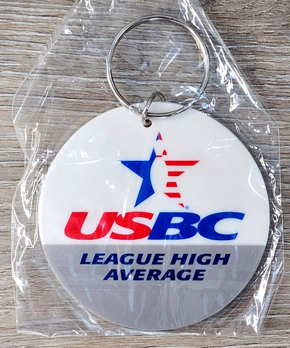 USBC Bowling Award Keychain LEAGUE HIGH AVERAGE - U.S. Bowling Congress NEW