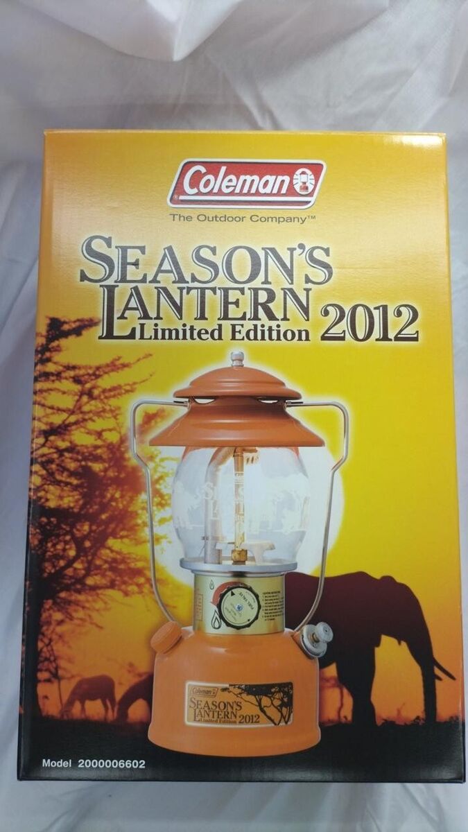 驚きの安さ 200000602 no. model COLEMAN unused New, Seasons 2012 Lantern ホワイトガソリンランタン