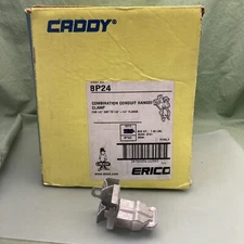 QTY 10 NEW ERICO CADDY 8P24 Conduit Clip 8-P24 For 1/2” EMT to 1/8”-1/4” Flange