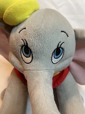 Disneyland Resort Dumbo Plush Stuffed Animal 14 in Elephant Embroidered Eyes