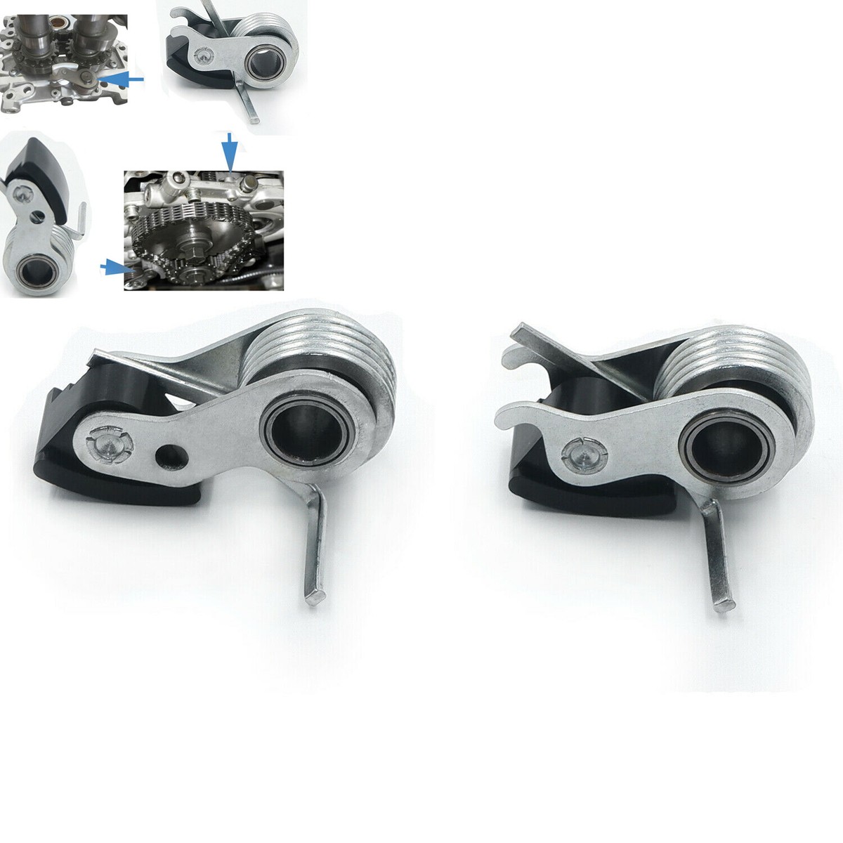 ℳ. Outer Inner Tensioner Set For Twin Cam 99-06 Harley 39954-99a