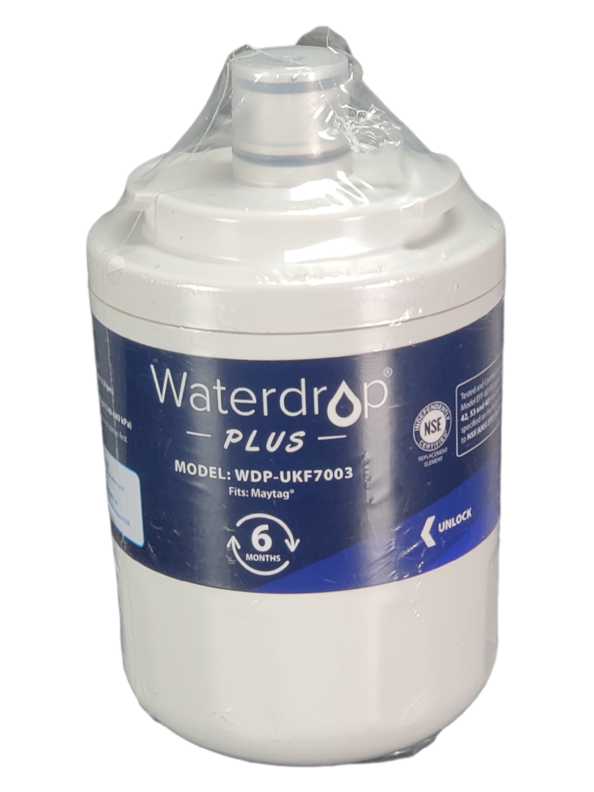 Waterdrop UKF7003 Refrigerator Water Filter, for Maytag UKF7003