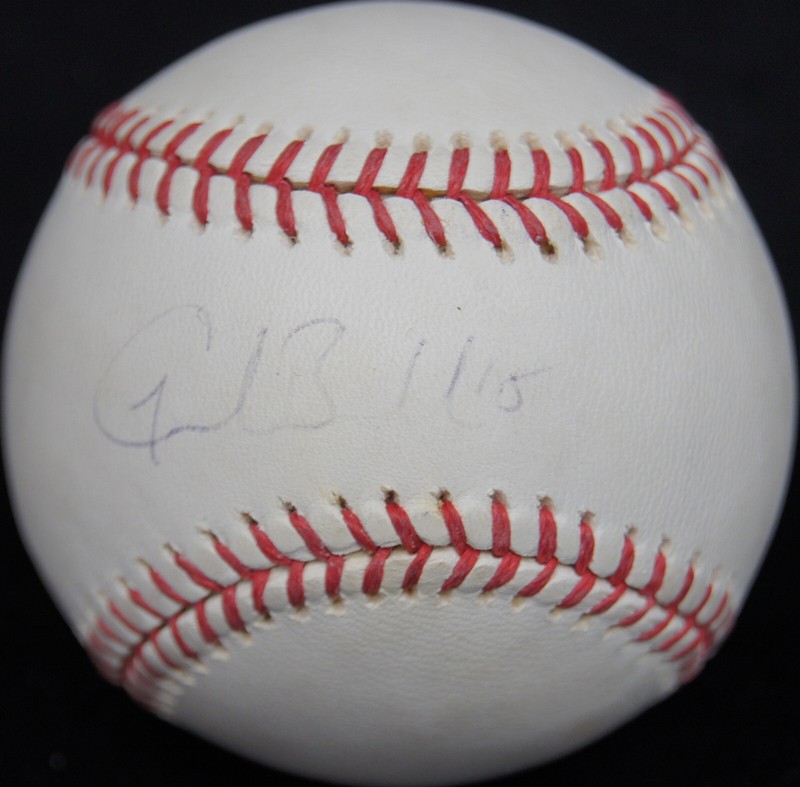 GORDON BECKHAM Chicago White Sox 2B #15 SIGNED Baseball PSA/DNA COA #AM54133