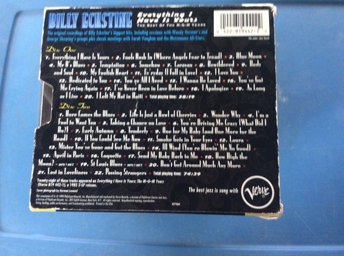 CD Billy Eckstine Everything I Have Is Yours The Best of The MGM Years 2 Discs - 第 2/2 張圖片