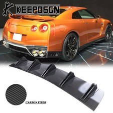 Für Nissan GT-R r34 r35 Heckdiffusor Heckstoßstange Lippe Einsatz Carbon Fiber