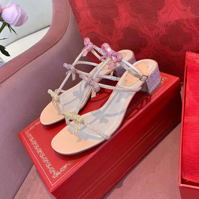 PANTOFOLA D’ORO Sandali donna grossi monolinea con fiocco