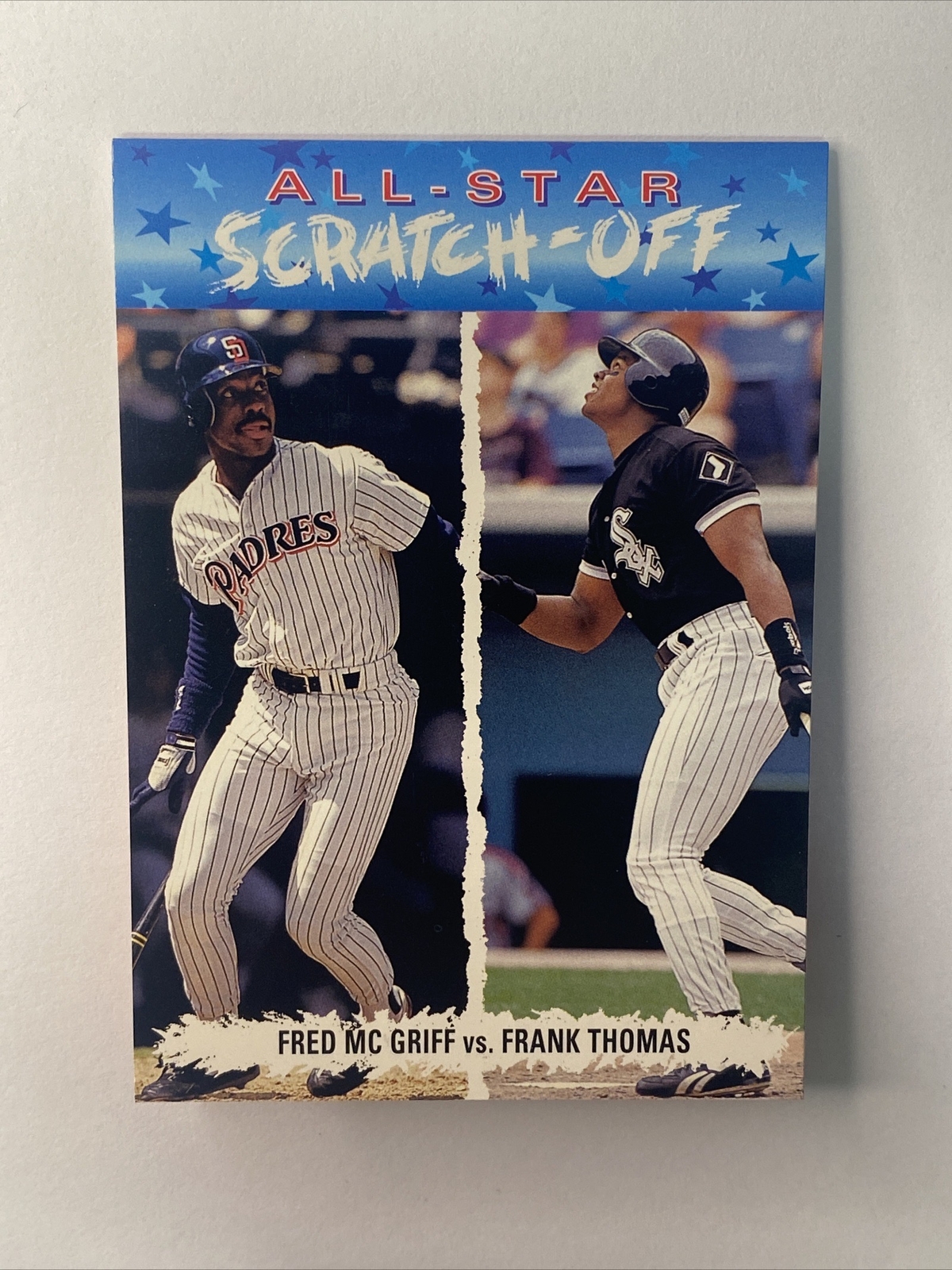 1993 Upper Deck Fun Pack All-Stars Baseball #AS1 Frank Thomas/ Fred McGriff