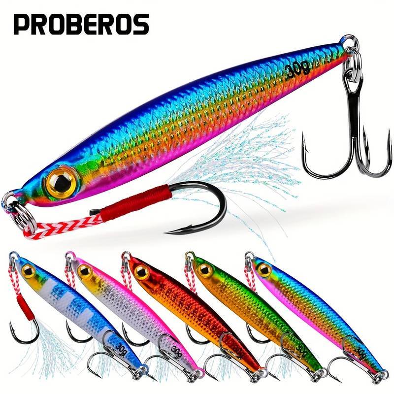 JIGS spinning Señuelo Cebo hundimiento rápido pesca metal currican