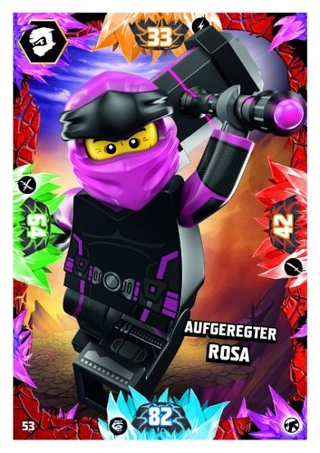 LEGO Ninjago Seria 8 NEXT LEVEL Karty kolekcjonerskie Karty kolekcjonerskie 1-150 - Zdjęcie 86 z 151