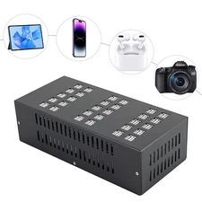 Multi 60 Port USB Charging Station Hub Desktop Cell Phone Charger Organizer 400W