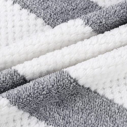Cabana Beach Towel 2 Pack 30x60 Extra Large Striped Pool Towels with Hang Hook - Imagen 67 de 73