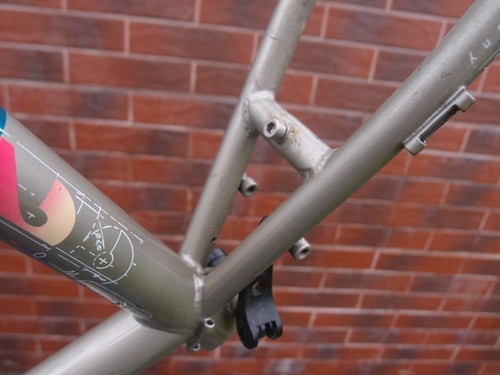 MTB frame 17 in Corratec 2005 German Bike Power Tange MTB Y.S.T 1 1/8 in - Imagen 22 de 24