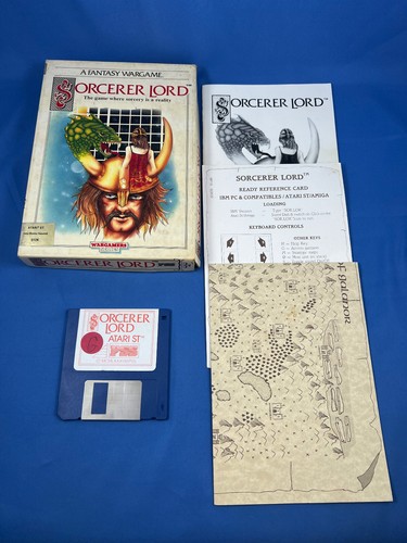 Sorcerer Lord ~ Atari ST ~ komplett im Karton mit Karte & Handbuch & Referenzkarte ~ - Bild 11 von 16
