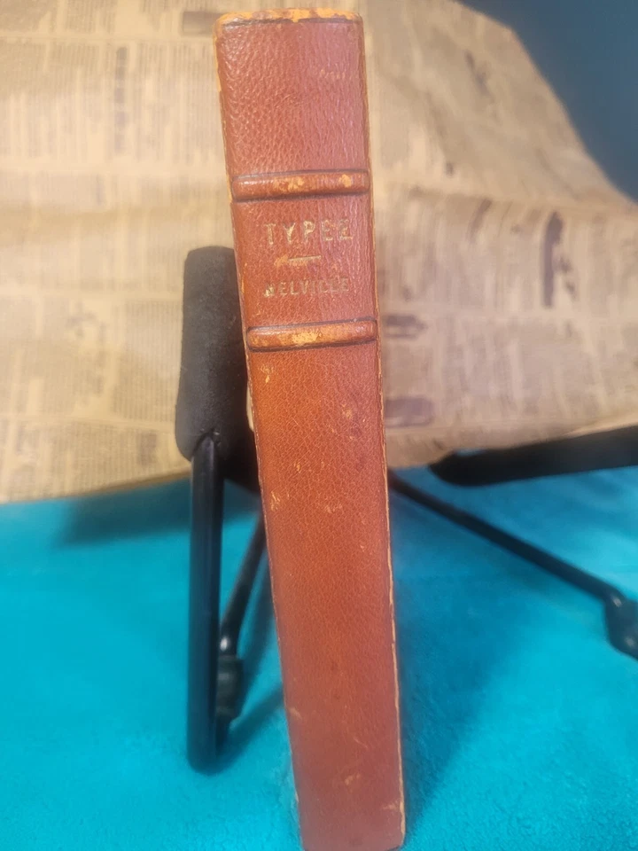 Typee By Herman Melville Revised 1st Edition 1847 Wiley & Putnam Great Condition - Image 3 of 4