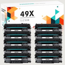 10PK Q5949X Toner Cartridge Compatible With HP 49X LaserJet 1320tn 1320nw 3392