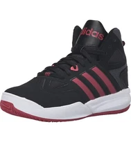 Adidas Neo Cloudfoam Thunder Mid Black/Red/White Men's Size 8.5 NWB