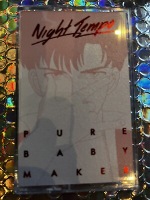 Night Tempo Pure Baby Maker  Rewind Cassette. Neon city Records. New