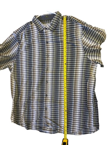 Tommy Bahama Shirt Mens XL Multicolor Surf Springs Stripe Stretch Cotton Silk - Bild 4 von 7
