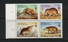 P862  Dominican Republic 1994   WWF fauna Hispaniolan solenodon   block    MNH